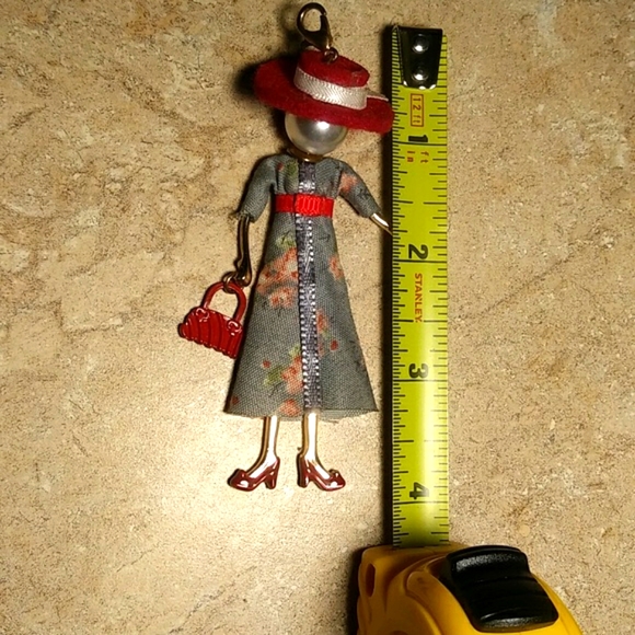 New-Classy Lady Luxury bag charm or keychain - Picture 5 of 5